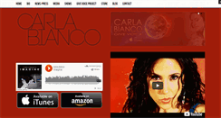 Desktop Screenshot of carlabianco.com